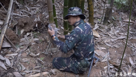 【木易苏野趣】丛林小屋 下:下个套捕个猎物来贺贺